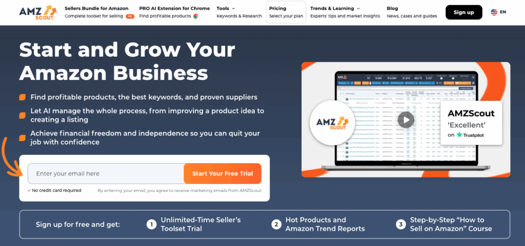 amzscout amazon seller tool