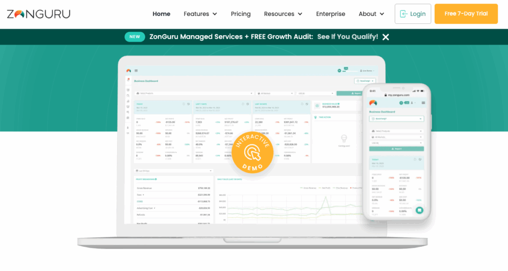 Zonguru amazon seller tool
